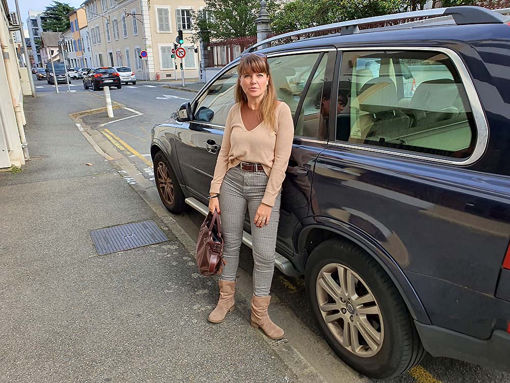 Pantalon pied de poule Stradivarius