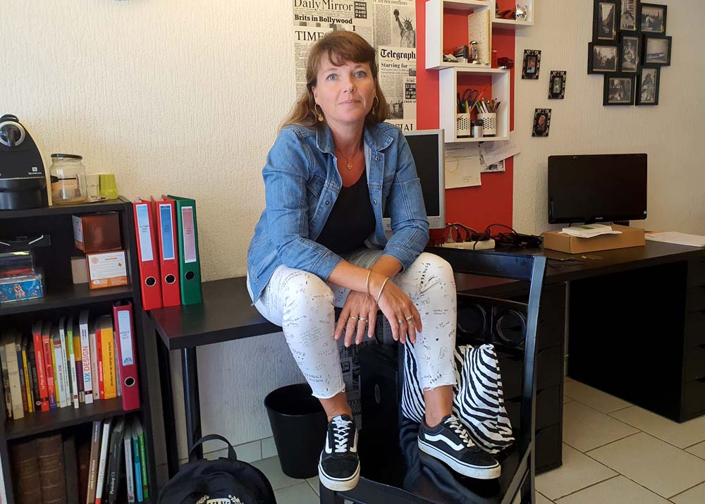 Team Vans black and white