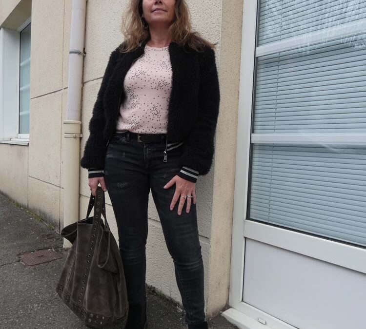 Mon blouson tout doux…