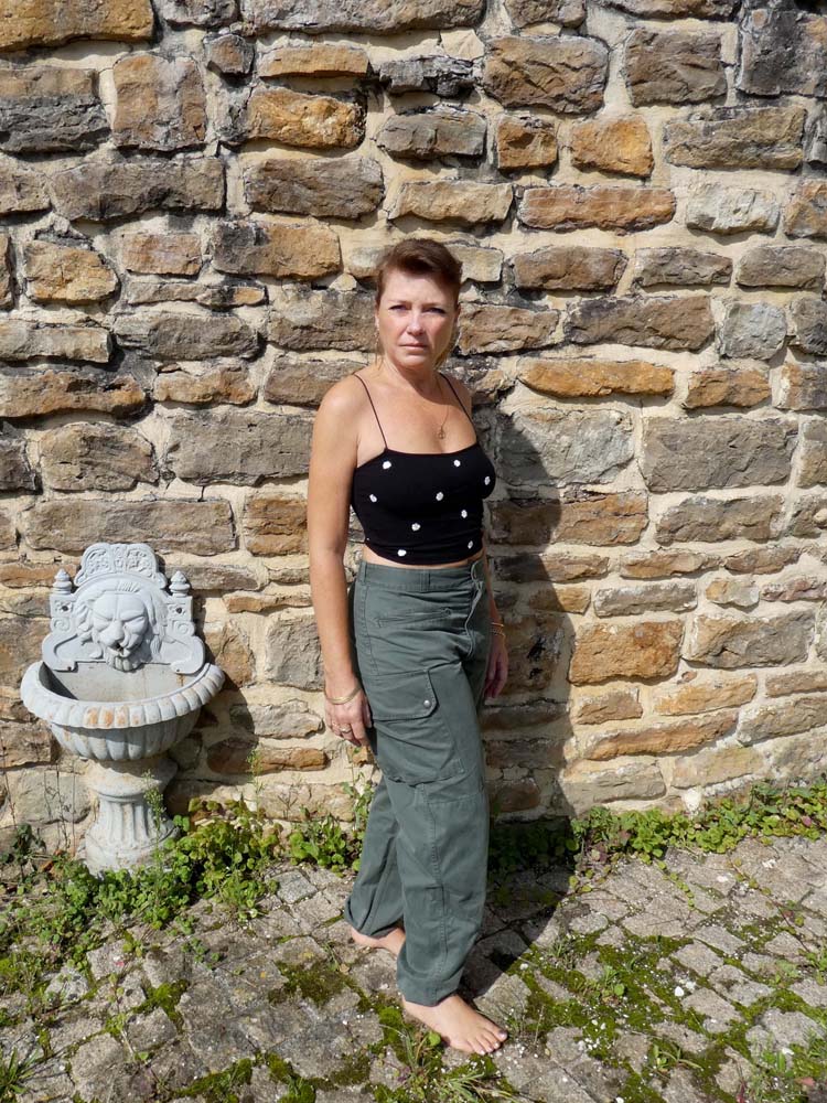 Treillis et haut à fleurs